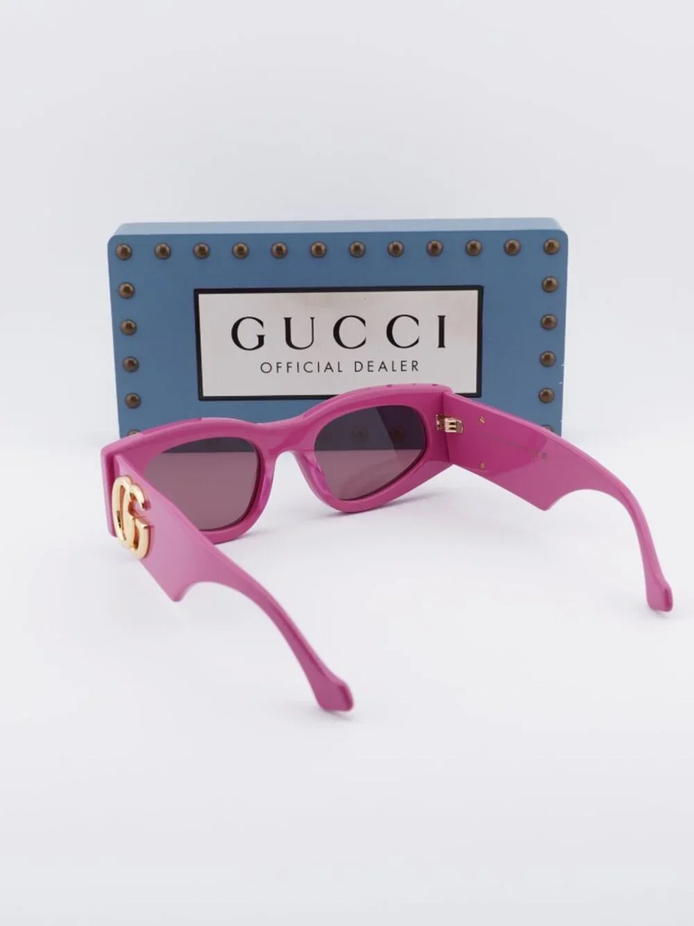 Gucci GG1754S 004 Square Sunglasses - Pink